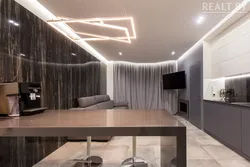 Living Room Ceiling Design With Light Lines