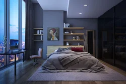 Bedroom interior for one person