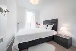 Дизайн маленькой спальни в белых тонах