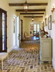 Mediterranean hallway interior