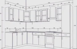 Measurements and kitchen design project