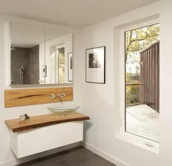 Built-In Countertops In The Bathroom Photo