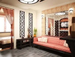 Oriental living room interiors photo