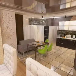Hall Living Room And Kitchen Design