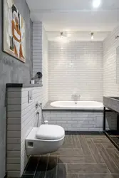 Hog Tile In The Bathroom Photo Design