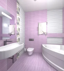 Photo purple bathtub with flowers
