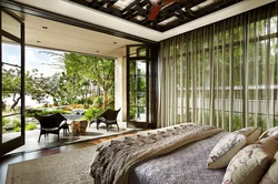 Bedroom Design With Access To The Terrace Photo