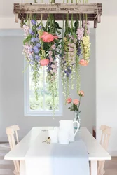 Фото цветы дома на кухне