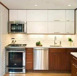 Photo Of A Kitchen With A Small Stove