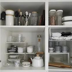 Storage in the kitchen photo how to organize