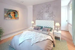 Дизайн Спальни С Картинами На Стене