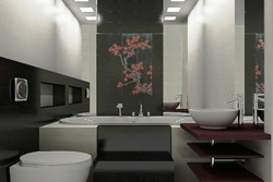 Japanese style bathroom design