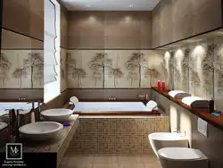 Жапон стиліндегі ванна бөлмесінің дизайны