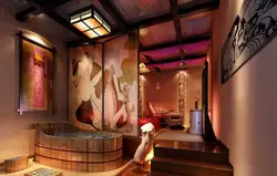 Japanese style bathroom design