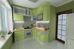 Corner kitchens 8 sq m photo