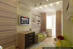 Bedroom with balcony design for teenagers
