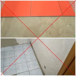 How To Lay Tiles In The Bathroom Photo