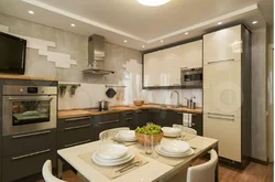 What does a built-in kitchen look like photo