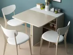 Small table for kitchen photo