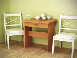 Small table for kitchen photo