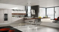 Italian kitchen design in a modern style