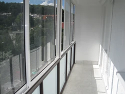 Glazing Of Loggias With Aluminum Profiles Photo Of Loggias