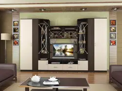 Много мебели стенки в гостиную современные фото