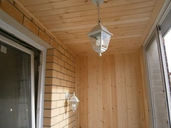 Photo of lamps on the loggia