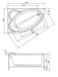 Corner Baths Dimensions Design