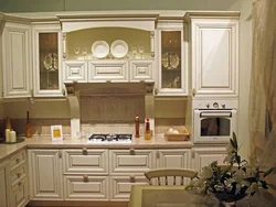 Kitchen facades in classic style photo