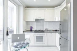 Modern kitchen design 2023 in white