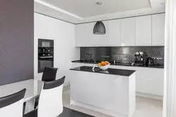 Modern kitchen design 2023 in white