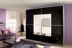 Wardrobe In The Living Room In A Modern Style Photo