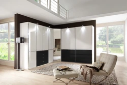 Wardrobe In The Living Room In A Modern Style Photo