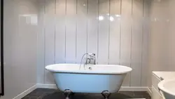 Pvc tile wall design for bathroom