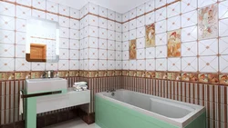 Дизайн стен из плитки пвх в ванной