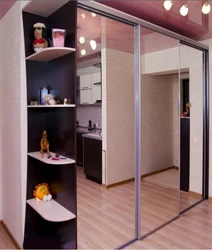 Modern Mirrored Wardrobes In The Hallway Photo