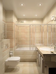 Дизайн ванной комнаты 1 на 1 5