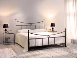 Iron beds for bedroom photo