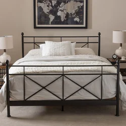 Iron beds for bedroom photo