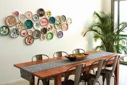 Тарелки На Кухне В Интерьере Фото