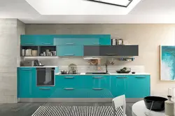 Sea ​​wave kitchen in the interior