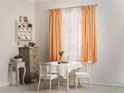 Beige Wallpaper In The Living Room Interior, Which Curtains Are Suitable