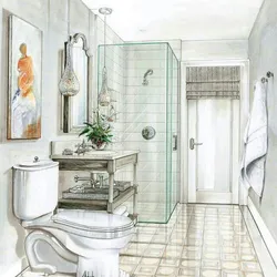 Bath interior drawings