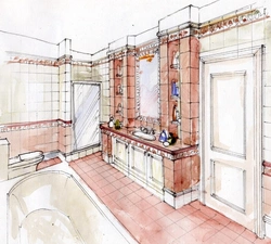 Bath Interior Drawings