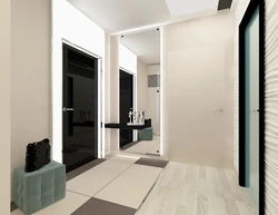 Hallway design modern minimalism