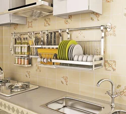 Roof Rails And Hanging Accessories For The Kitchen Photo