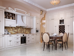 Art kitchen interior design