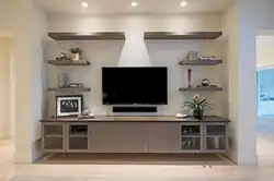 TV stand in the bedroom photo