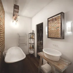 Bath loft design small photo